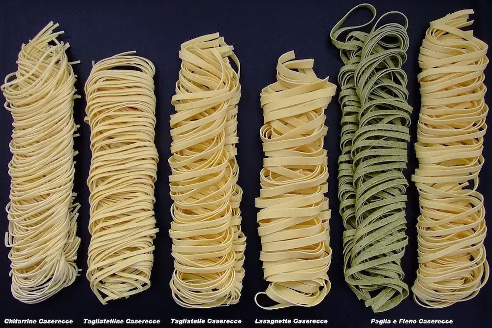 Jenis Pasta Mie