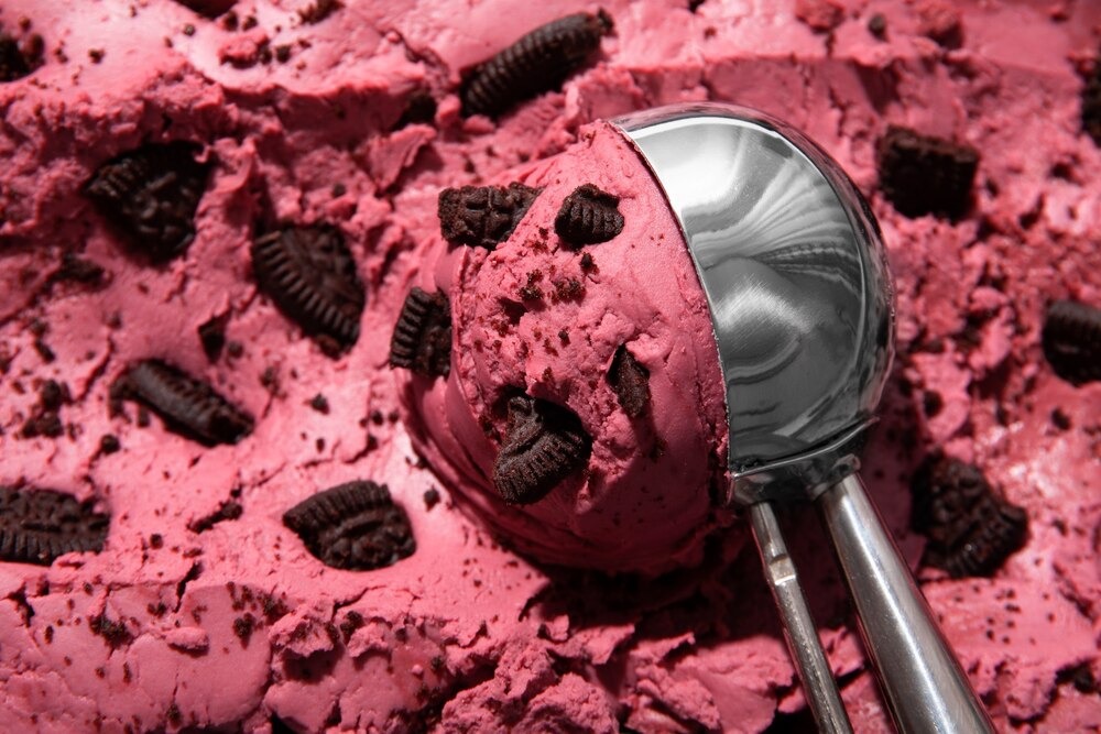 Gelato Showcase Oreo Gelato