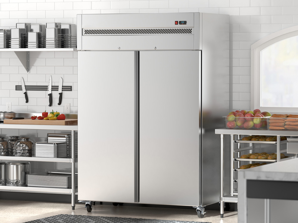 Upright Chiller Freezer Reach In Refrigerator