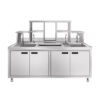 Meja Bar Boba Stainless Steel
