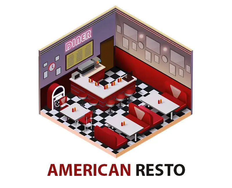 American Resto Vector