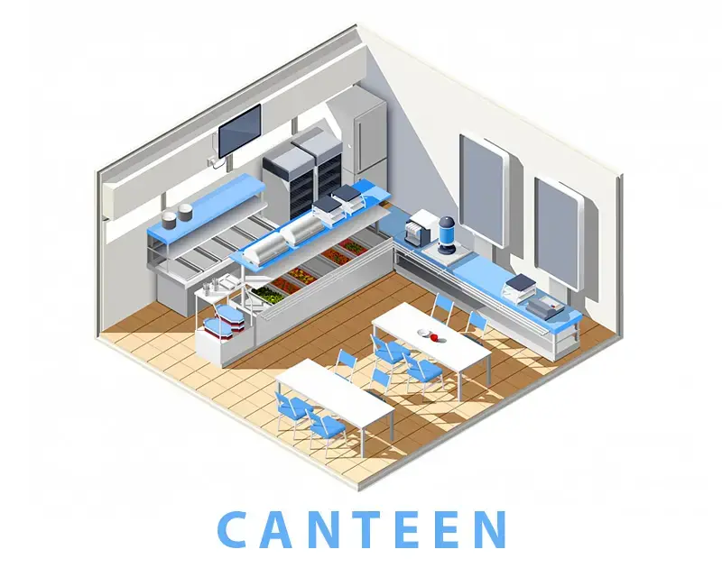 Canteen Vector