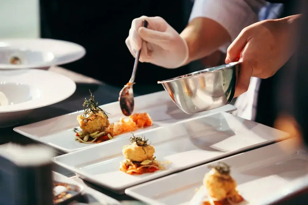 Chef Preparing Food