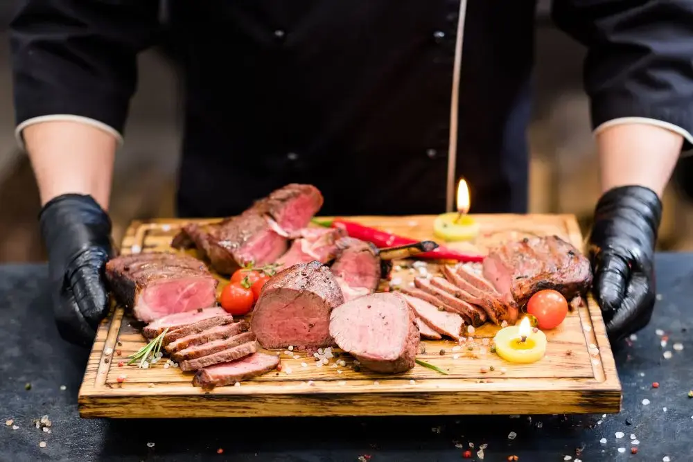 Chef With Meat