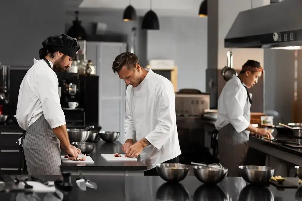 Chef Working Together