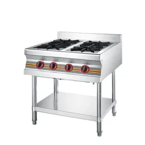 Gas Stove 4 Burners / Commercial Cooking Stove