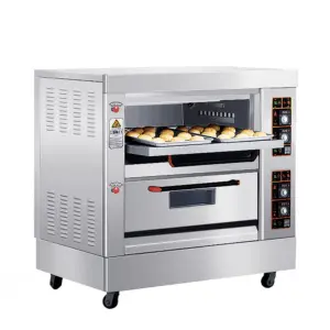Oven Gas 2 Deck 4 Tray / Gas Oven Deck