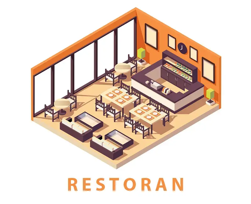 Restoran Vector