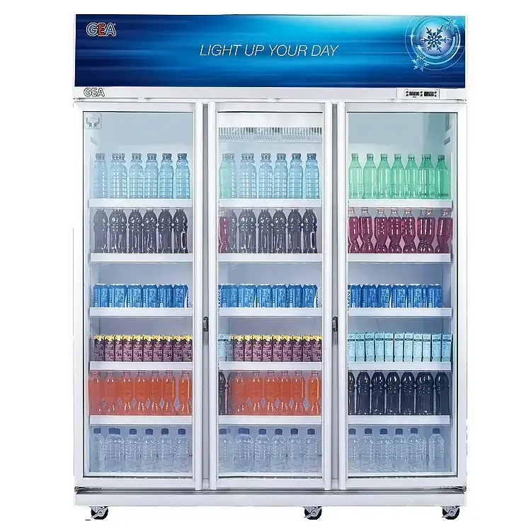 Showcae Cooler Pendingin Minuman 2 Pintu GEA