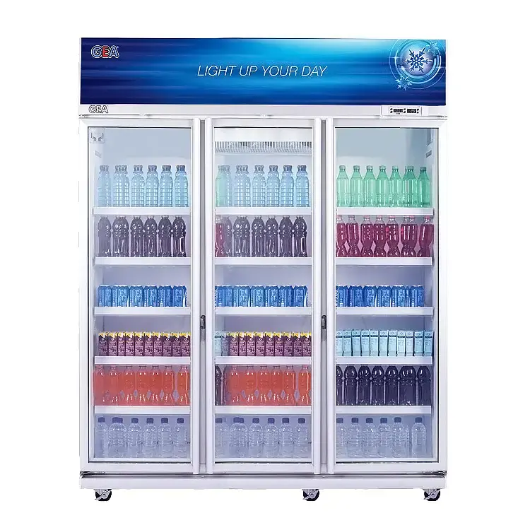 Showcase Minuman Dingin GEA 2 Pintu Murah