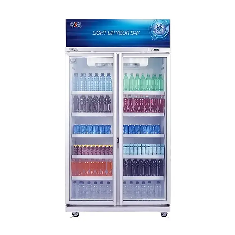 Showcase Pendingin Minuman 2 Pintu
