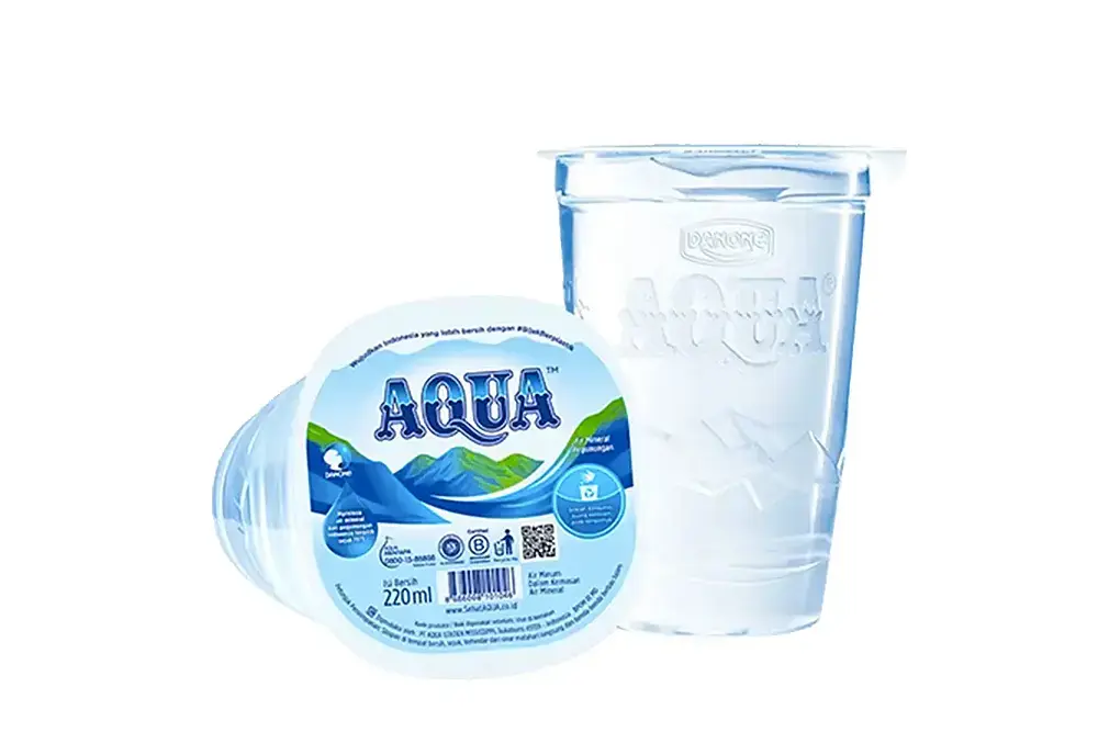 Aqua Gelas Air Minum Dalam Kemasan