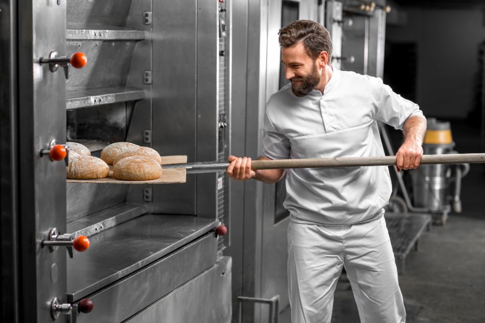 Gas Oven Baker Bake Bread