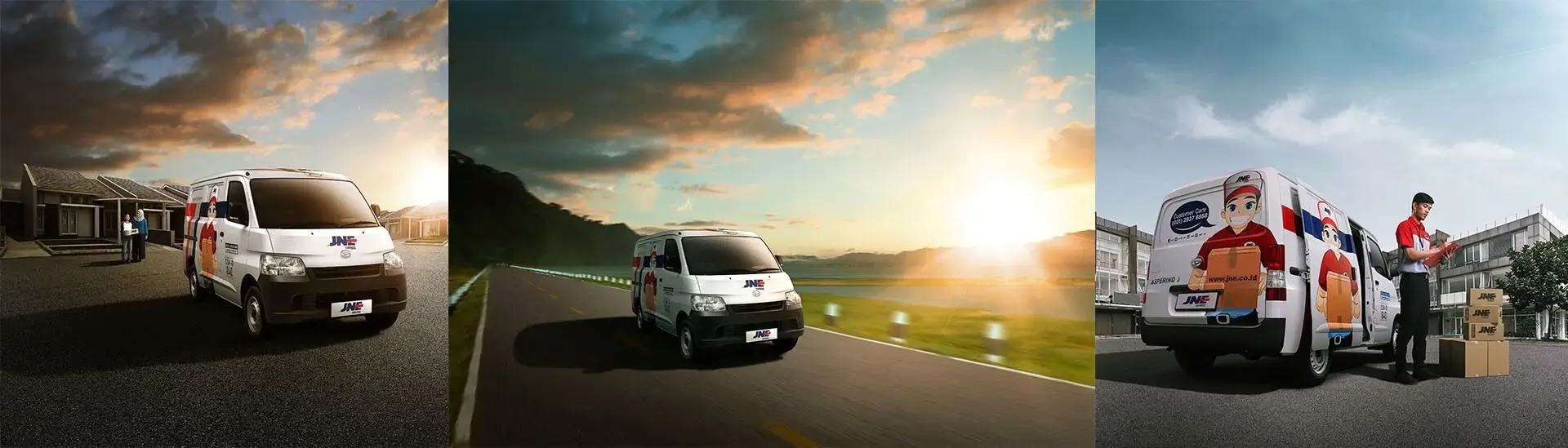 Banner JNE Trucking