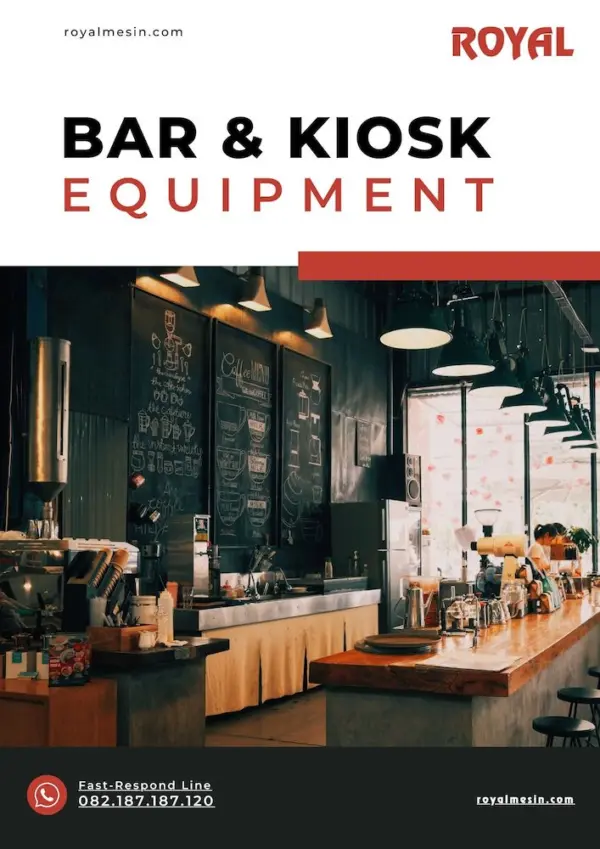 Bar Kiosk Cafe Equipment Cover