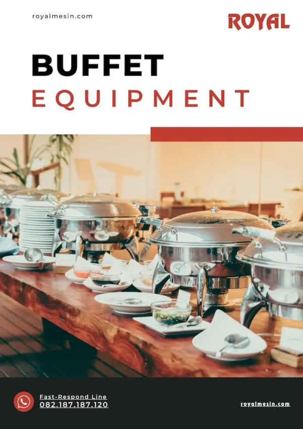 Buffet Equipment Katalog Cover