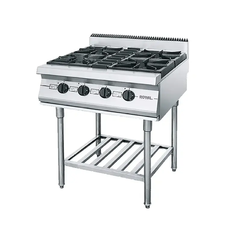 Commercial Cooking Stove 4 Burners