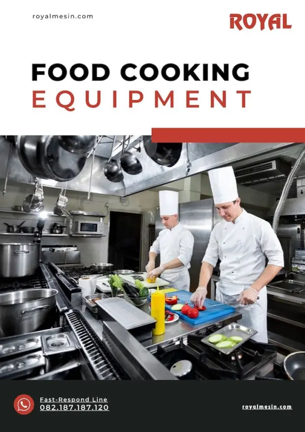 Food Cooking Equipment Banner Cover