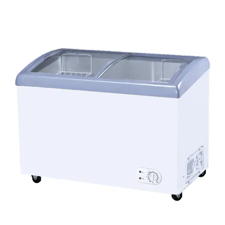 Sliding Freezer Ice Cream Royal / Freezer Kaca