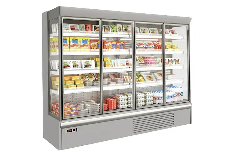Glass Door Multi Deck Chiller Royal