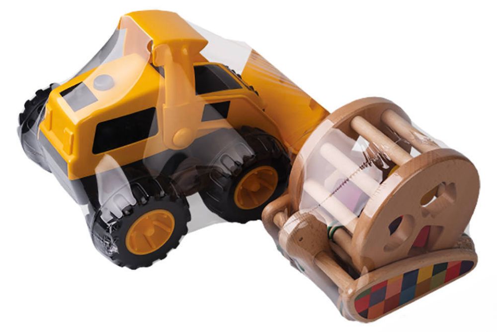 Mesin Shrink Tunnel Kemasan Mainan