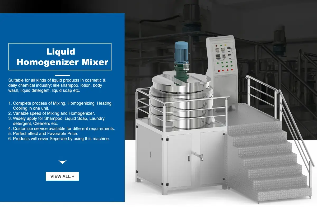 Liquid Homogenizer Mixer