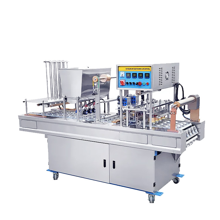 Automatic Cup Sealing Mesin Automatic Cup Sealing Filling Murag