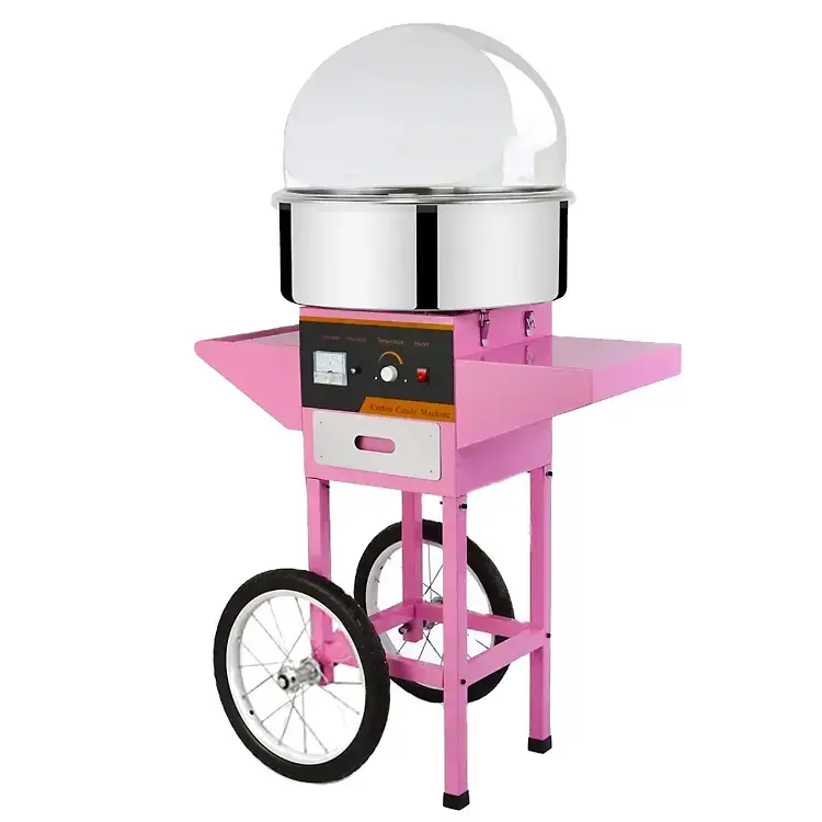 Mesin Gulali With Cart Gerobak