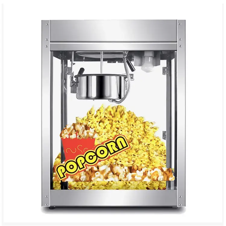 Mesin Pembuat Popcorn Stainless Steel
