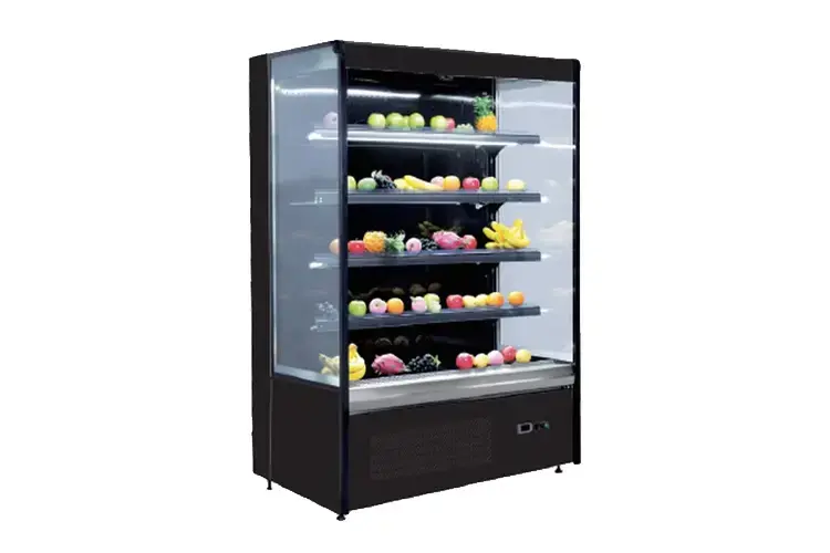 Multideck Opened Chiller Black