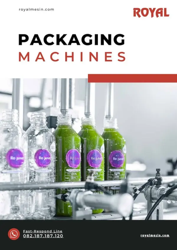Packaging Machines Cover Katalog