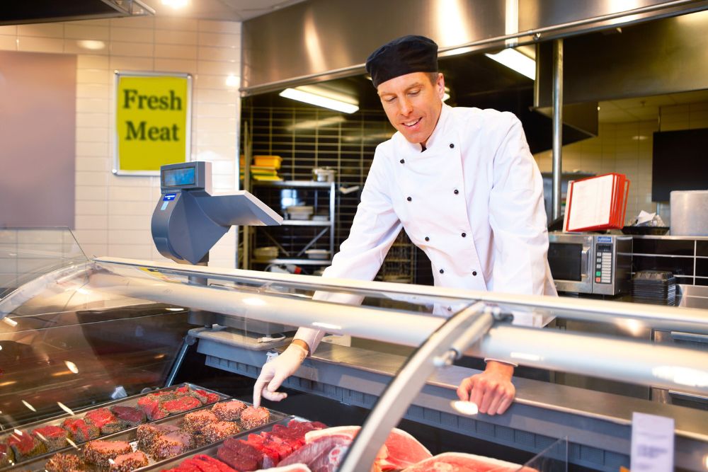 Meat Processing Equipment Penjual Daging Di Mall