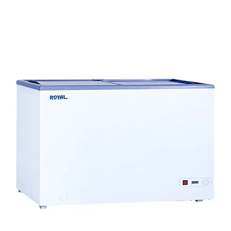 ROYAL Sliding Flat Freezer Ice Cream Kapasitas Besar