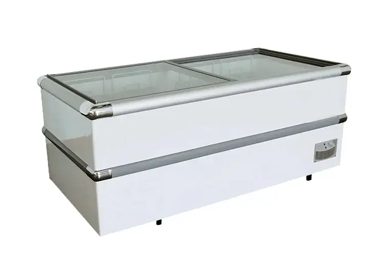 Sliding Flat Glass Door Freezer Revisi